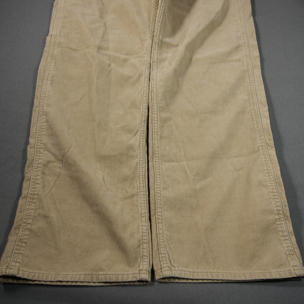 Gap 90s Loose Corduroy Carpenter Men Pants 33x30 Retro Cabin Academia Y2K - Picture 11 of 15
